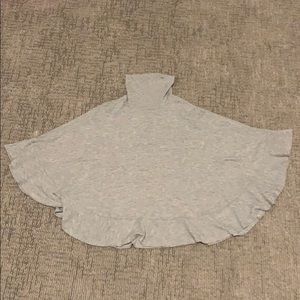 Michael Stars Poncho Turtleneck Sweater